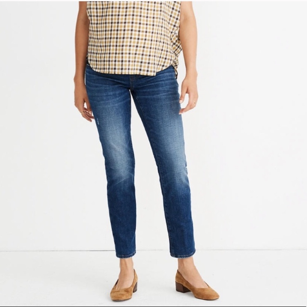 Maternity Side-Panel Slim Boyjean